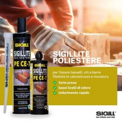 SIGILLITE PE CE-7 Ancorante Chimico Poliestere ml.300