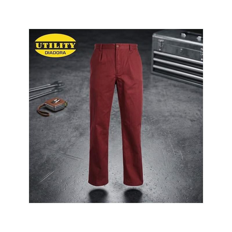 Pantalone Work Mattone Diadora Utility