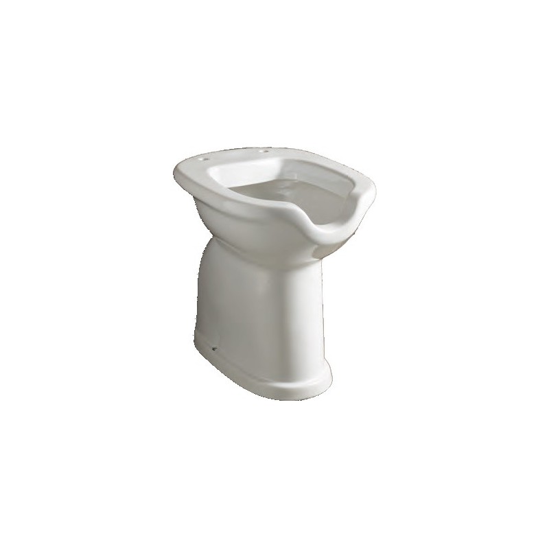 Vaso vater WC alto aperto bagno disabili anziani Sanitari in ceramica