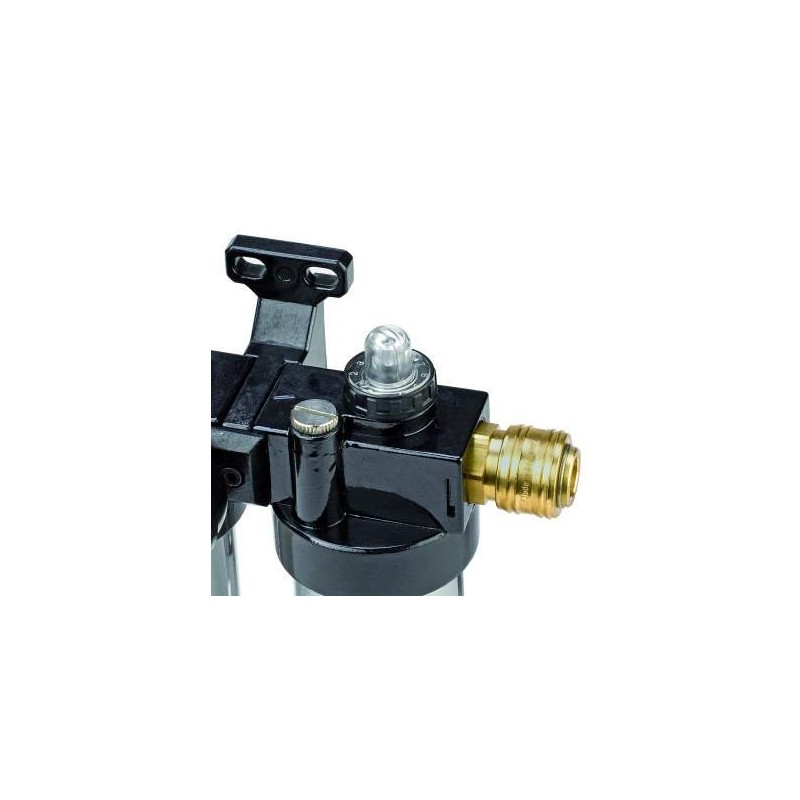 Filtro Riduttore Con Lubrificatore Einhell R 3/8 | Pressione Massima 10 Bar, Con Manometro E Controllo Miscelazione Olio
