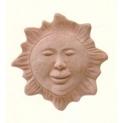 Sole in Terracotta - Decorazione Bassorilievo