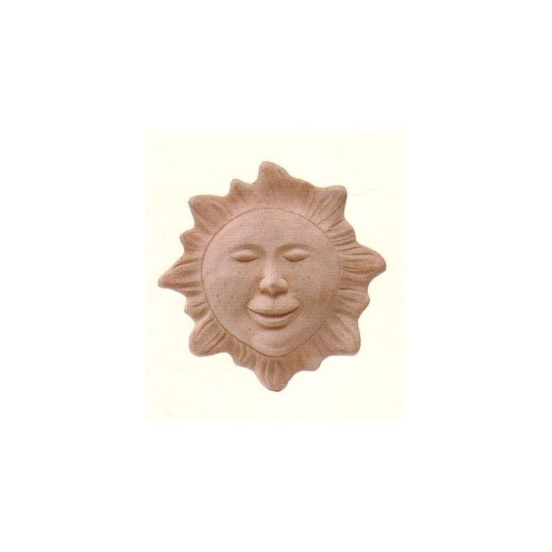 Sole in Terracotta - Decorazione Bassorilievo