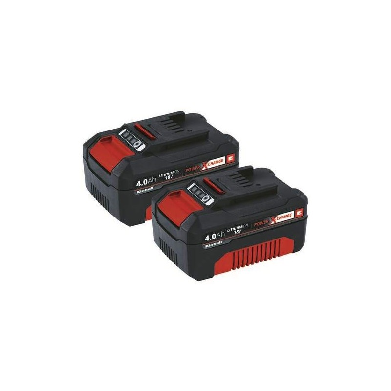 Einhell set 2 Batterie PXC-Twinpack 18V 4,0 Ah Art.4511489