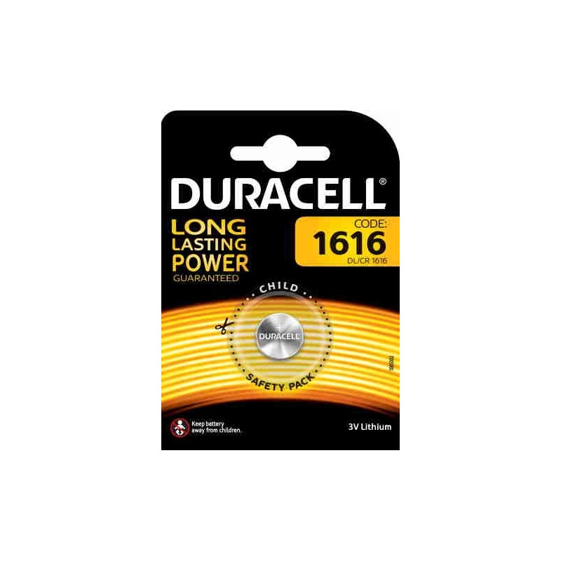 Duracell CR1616 Batteria 3V