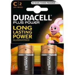 Batterie Alcaline Plus C2 DURACELL