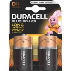 Batterie Alcaline Plus D2 DURACELL
