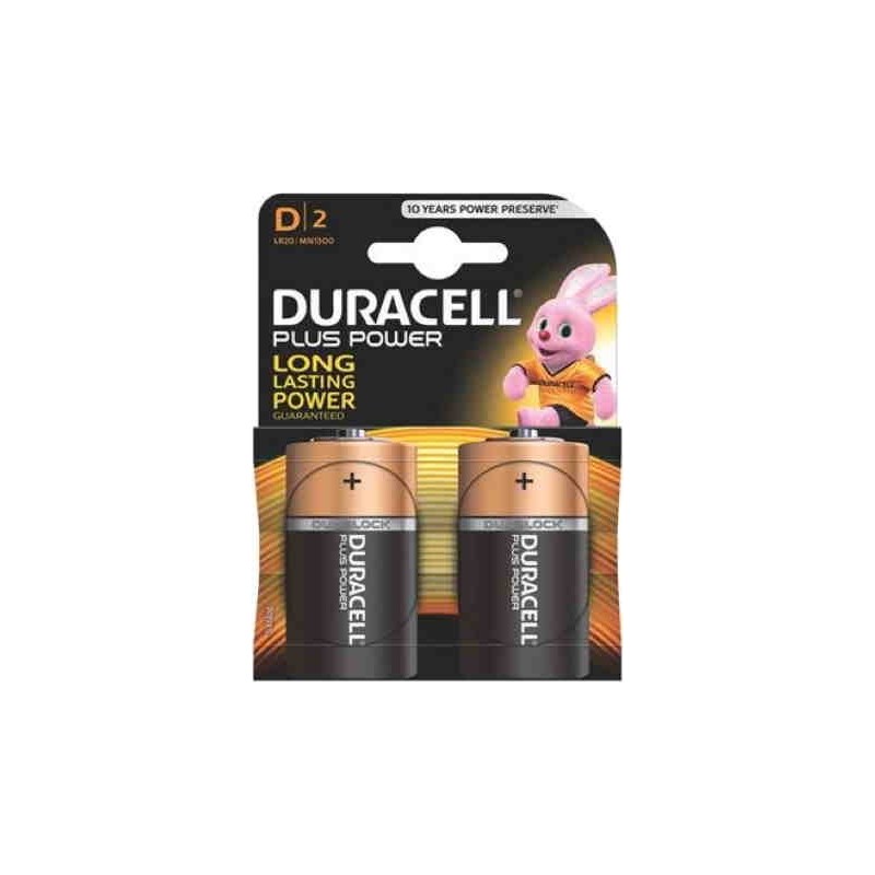 Batterie Alcaline Plus D2 DURACELL