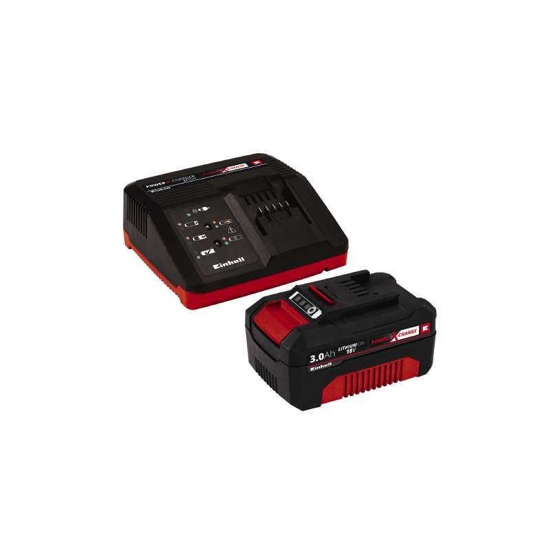 Einhell Kit batteria e caricabatteria PXC Starter Kit 18V 3,0Ah 4512041