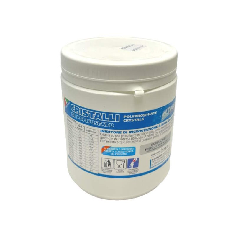 polifosfato food grade in cristalli Ricarica 1kg