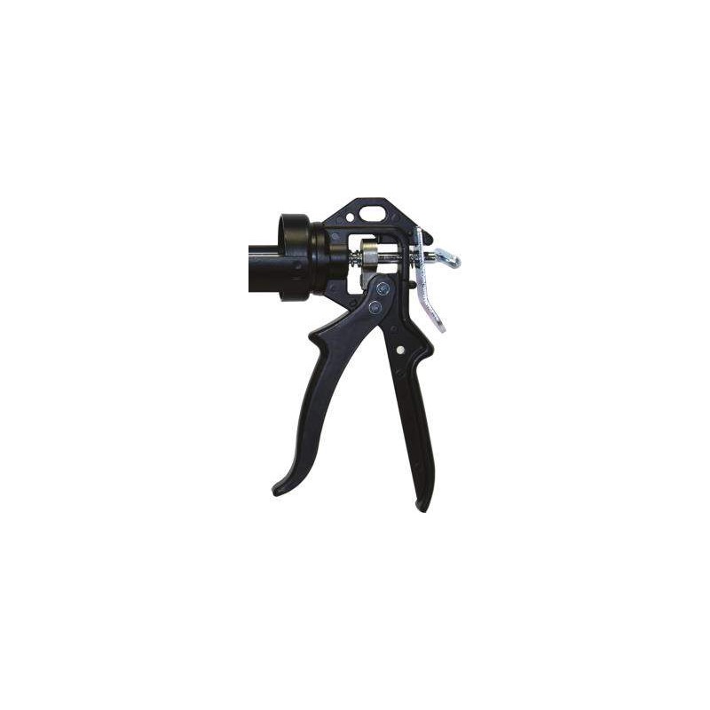 Pistola Per Silicone UTILIA In Acciaio Verniciato - Capacità 300 Ml, Lunghezza 22.5 Cm, Per Sigillatura Professionale