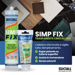 Simp Fix Adesivo sigillante Cristallino ml 290