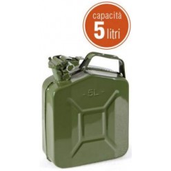 Tanica in metallo per carburanti 5lt