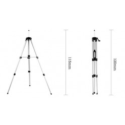 Treppiede in alluminio per livello laser 110cm