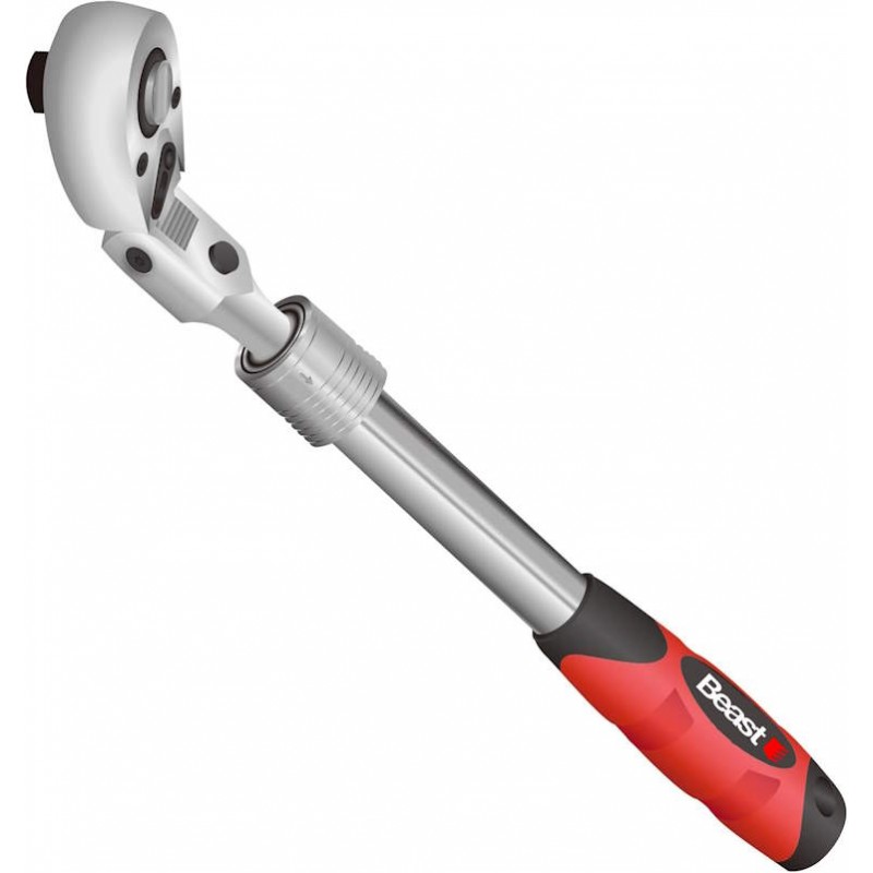 Chiave A Cricchetto Telescopica A 72 Denti da 1/2"