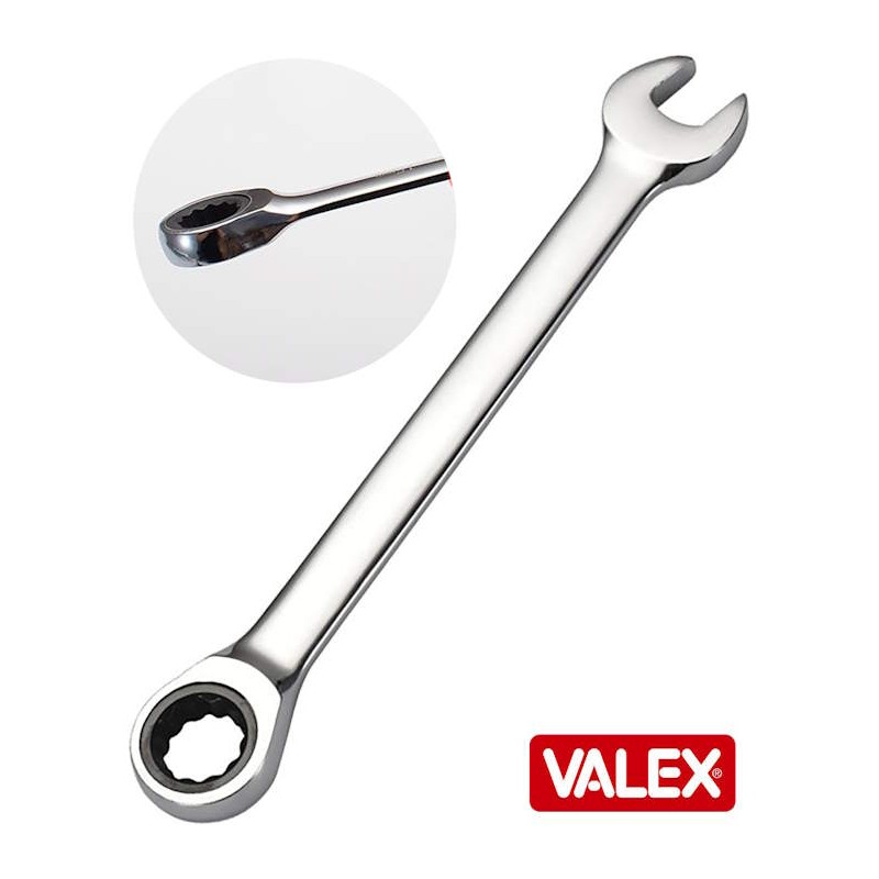 Chiave combinata a cricchetto 8mm