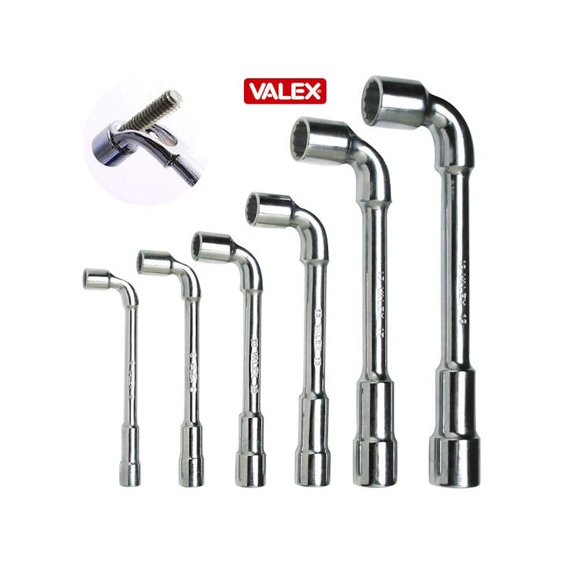 Set di 6pz Chiavi a Pipa Doppie Pesanti Valex 1461423