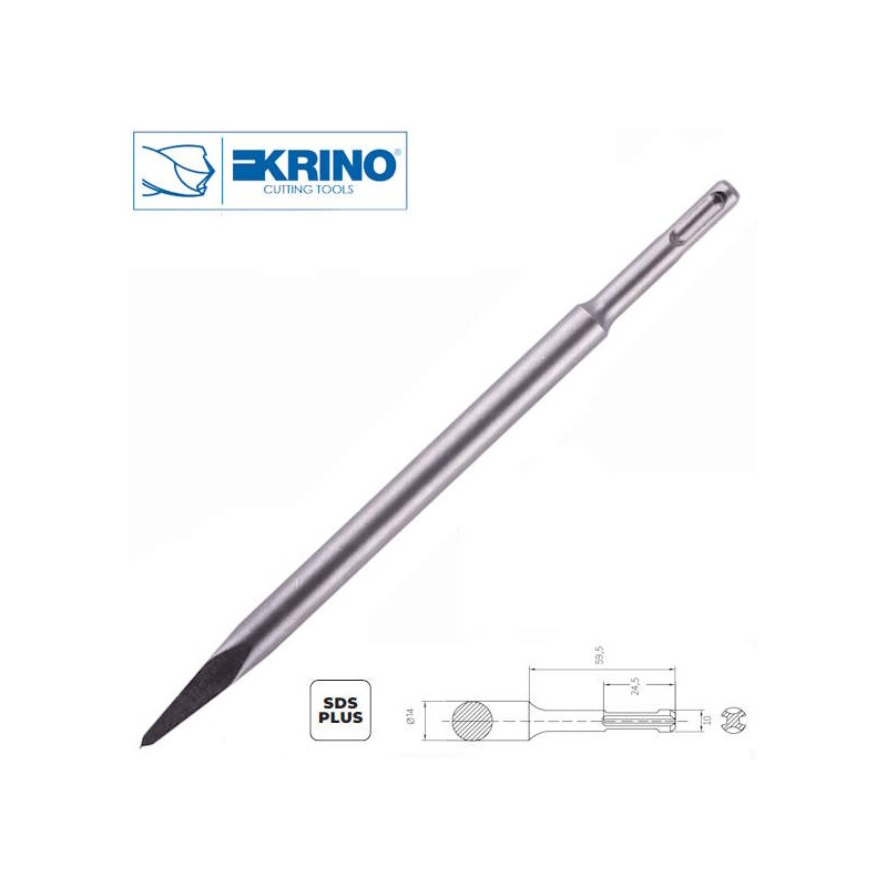 Scalpello a Punta 250mm SDS-PLUS KRINO