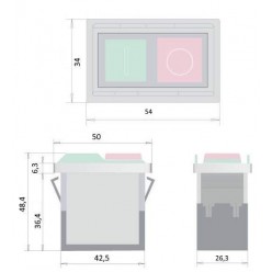 Interruttore Elettromagnetico per Mola a Banco