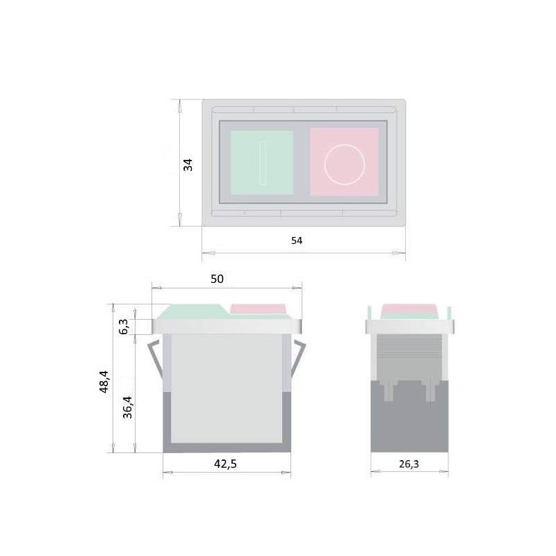 Interruttore Elettromagnetico per Mola a Banco