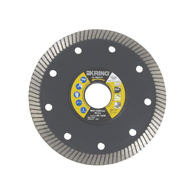 Disco Diamantato d. 115 Speciale per gres porcellanato