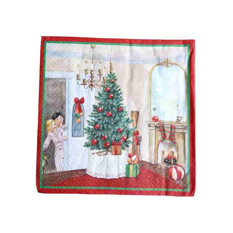 Tovaglioli per Decoupage - Notte di Natale