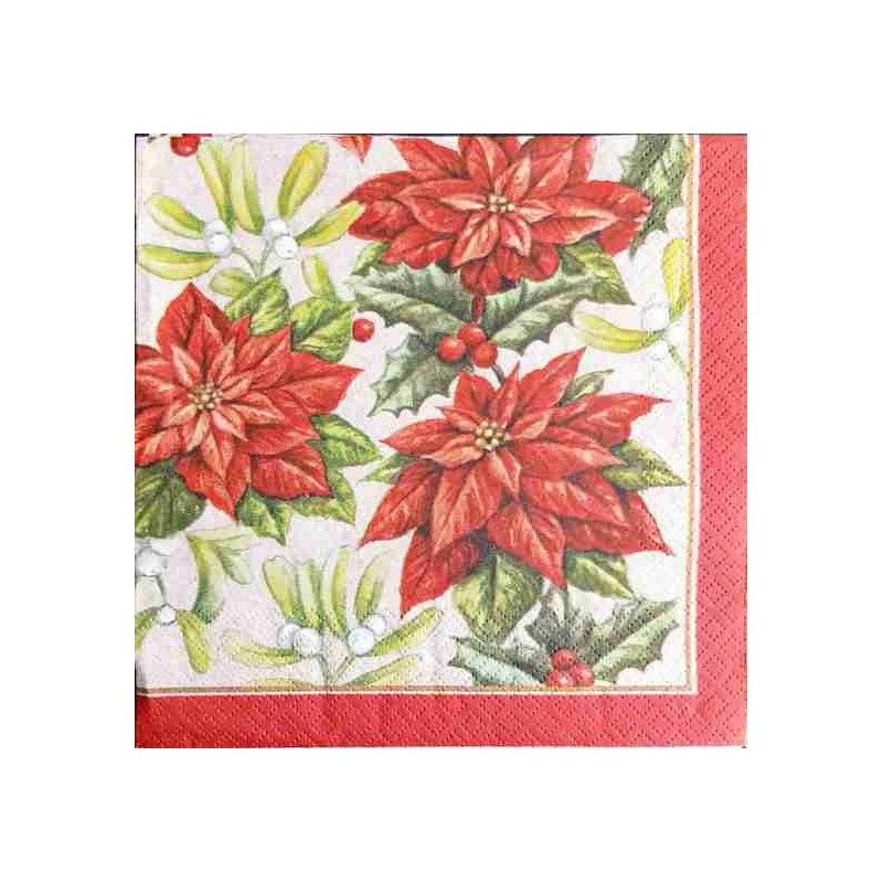 Tovaglioli per Decoupage - Stella di Natale