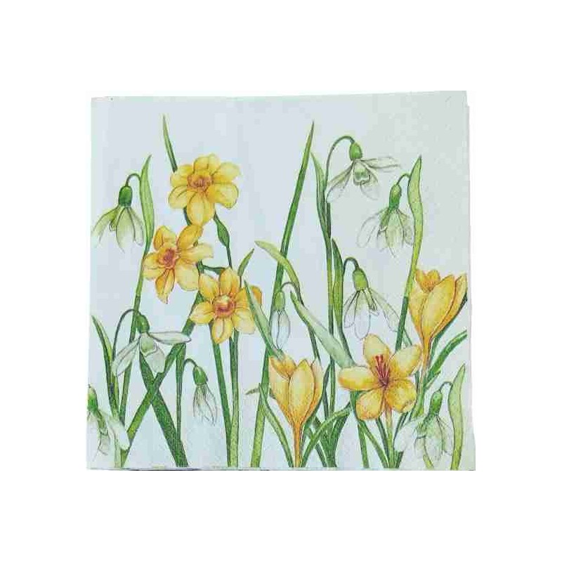 Tovaglioli per Decoupage - Narciso
