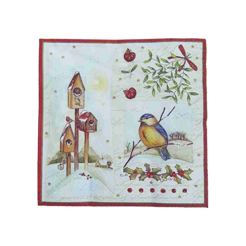 Tovaglioli per Decoupage - Uccelli