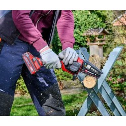 Potatore a catena a batteria GE-PS 18/15 Li Bag Kit - Einhell