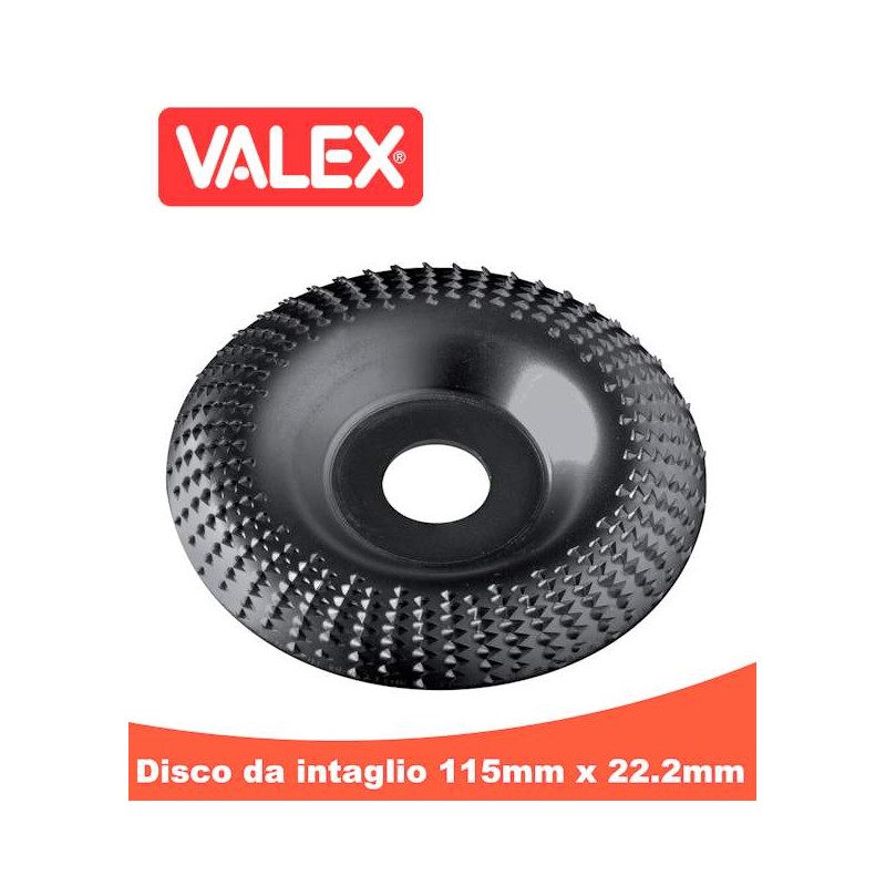 Disco raspa per smerigliatrici d.115 - Valex 1464765