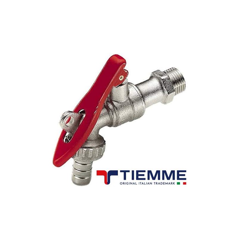 Rubinetto portagomma 1/2“ con lucchetto