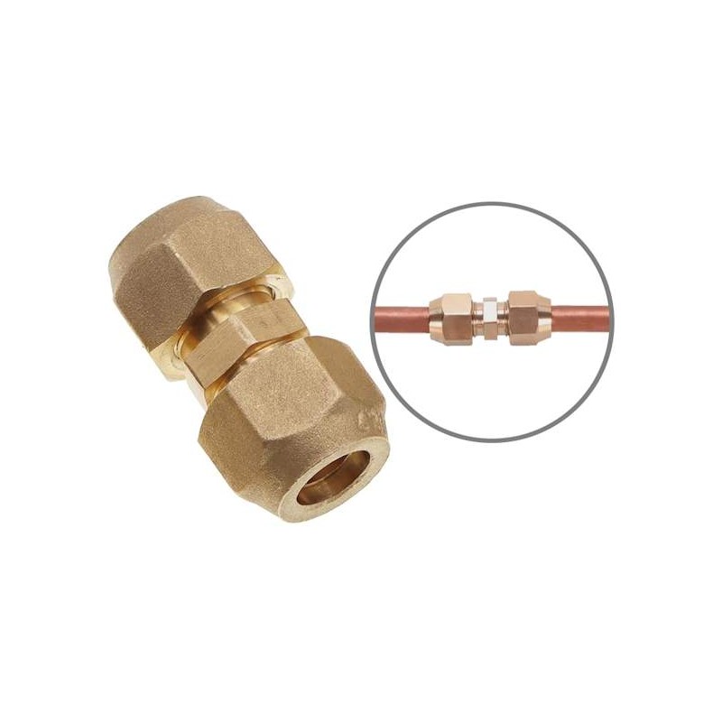 Niples 2 Dadi 1/4" Ø6 (Per Pulsante Catis)