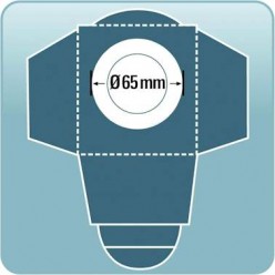 Filtro sacchetto per Aspirapolvere Einhell 2351152