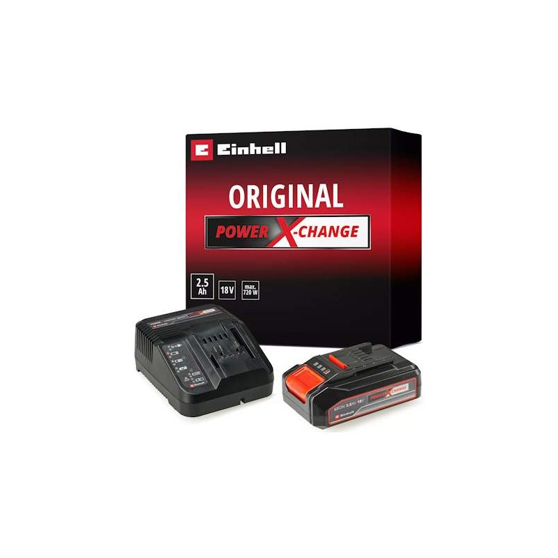 Kit batteria e caricabatteria PXC Starter Kit 18V 2,5Ah