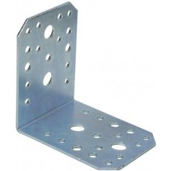 Piastrina ad angolo senza rinforzo 85x85x65