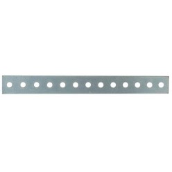 Piastrina di giunzione diritta mm. 300x20 - 2mm