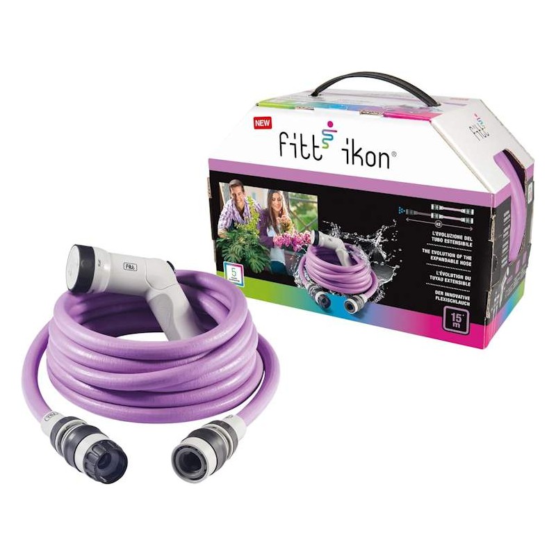 Tubo Giardino Estensibile 15m FITT IKON