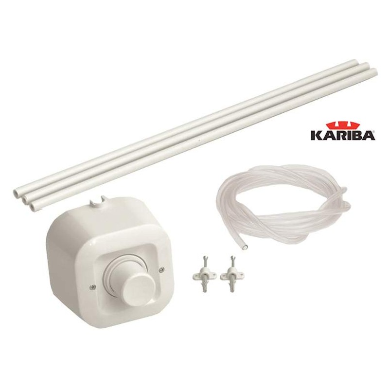Pulsante pneumatico per cassette esterne Kariba kit