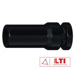 Bussola esagonale lunga IMPACT per avvitatore 1/2"