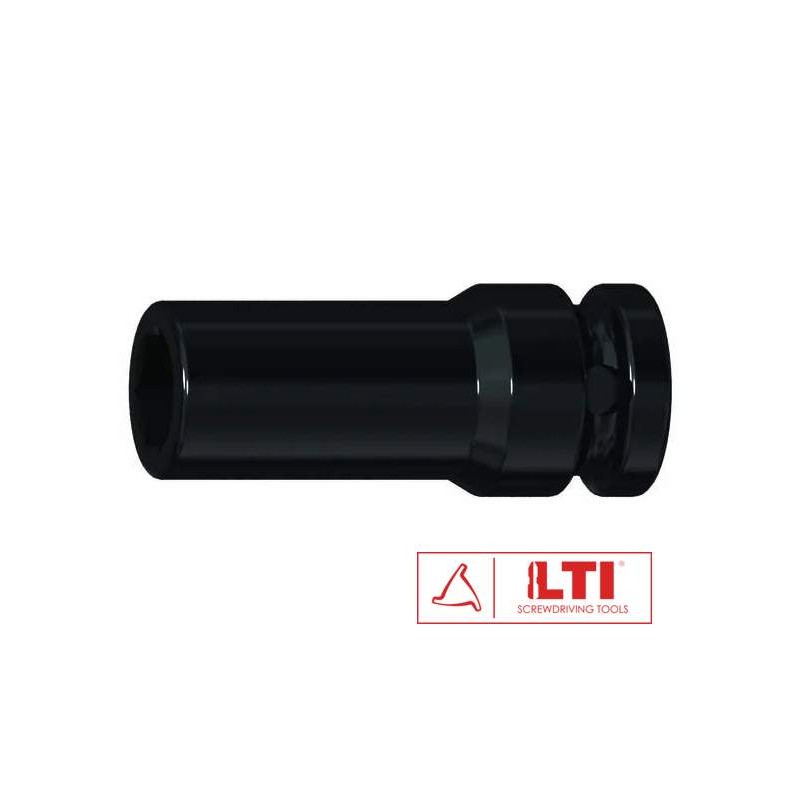 Bussola esagonale lunga IMPACT per avvitatore 1/2"