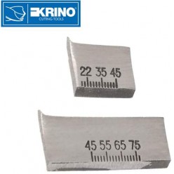 mecchia regolabile per legno 22 ÷ 75