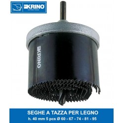 Frese a tazza a lame intercambiabili da 60 a 95 - Krino